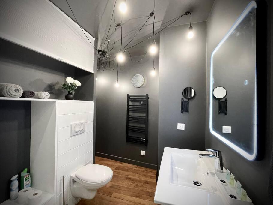 Grand Studio Confortable Situe En Centre Ville Gérardmer Exteriör bild