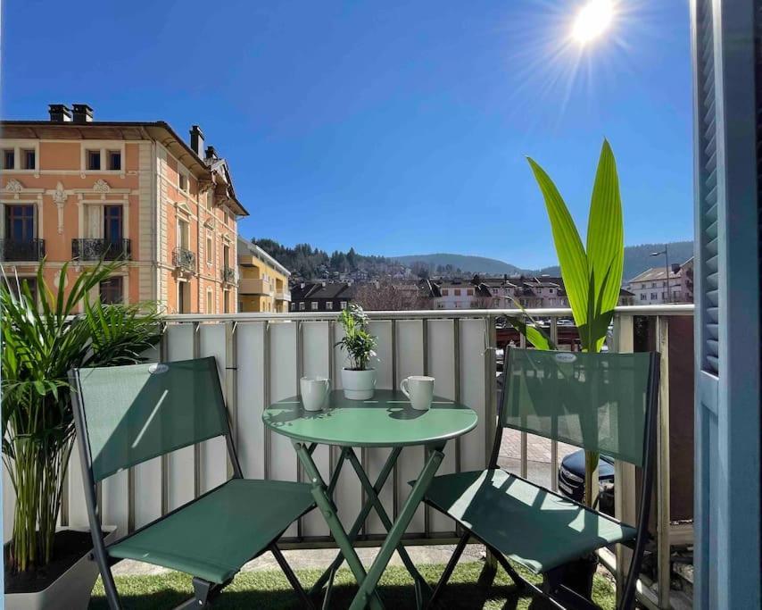 Grand Studio Confortable Situe En Centre Ville Gérardmer Exteriör bild